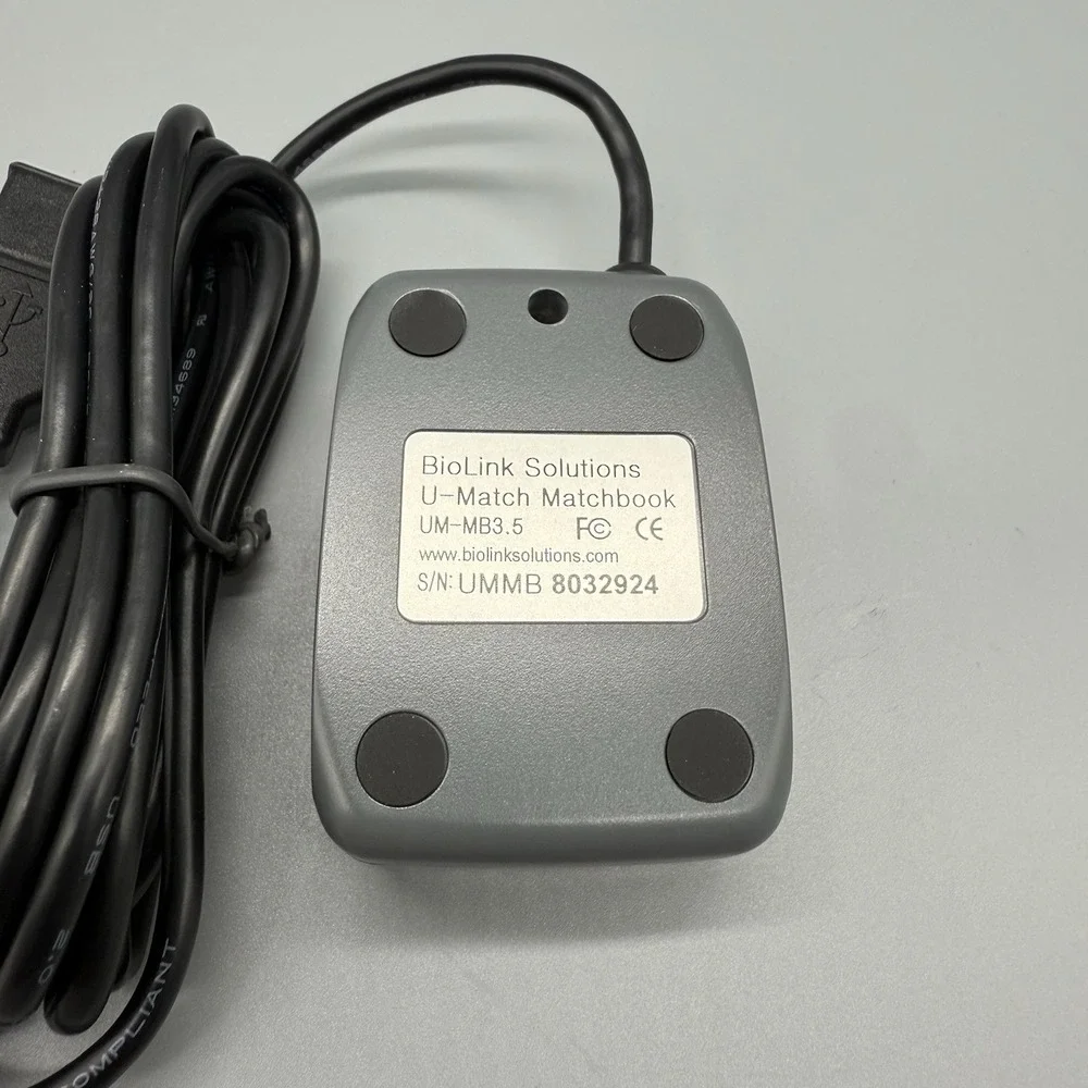 NEW BioLink U-Match 3.5 Standalone Optical Fingerprint Scanner USB Biometrics‎